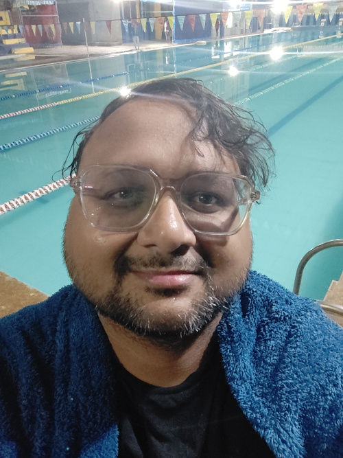 Surviving my first dive into the 7ft deep end!